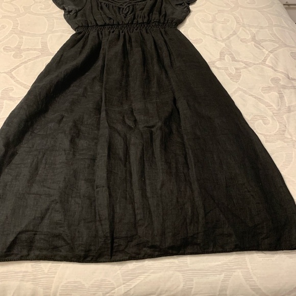 Max studio beautiful  linen dress - Picture 4 of 8